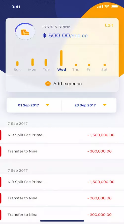 Mobile Digital Wallet App screenshot 1
